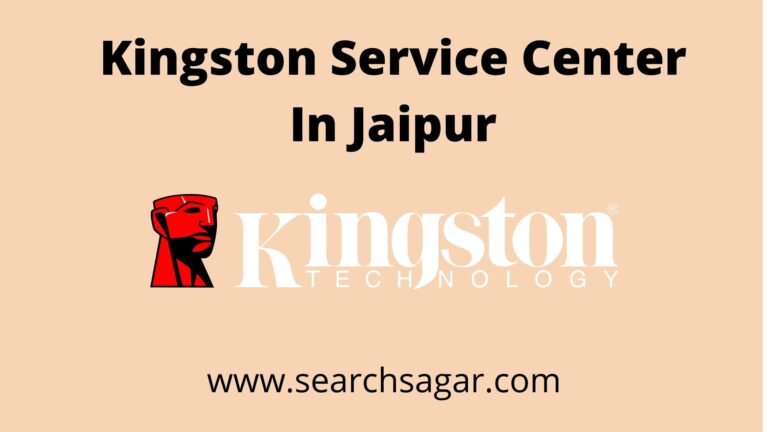 Kingston Service Center In Jaipur