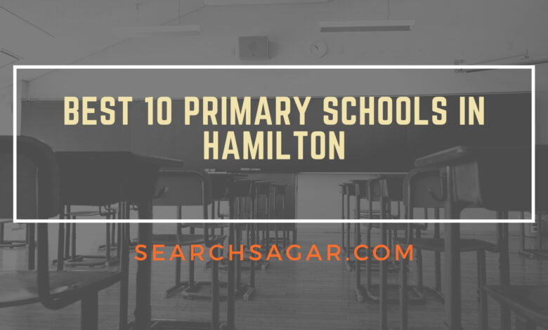 Best 10 Primary Schools in Hamilton